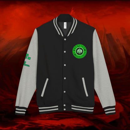 Letterman Jacket,DOLLAR DADDIES Collection,Unisex Jacket,Heavyweight Coat,Official Artist Merch,Black,Grey,Varsity Outerwear,Music Fan