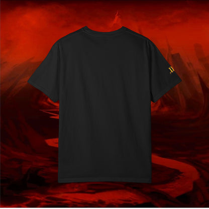 Garment-Dyed T-shirt - LIULF LUCIFER, RISE UP COLLECTION
