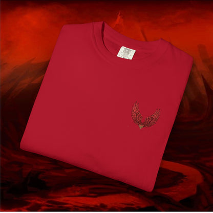 Garment-Dyed T-shirt - LIULF LUCIFER, RISE UP COLLECTION