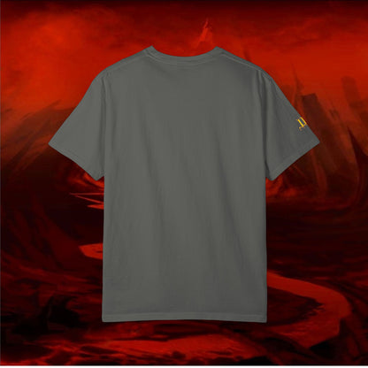 Garment-Dyed T-shirt - LIULF LUCIFER, RISE UP COLLECTION