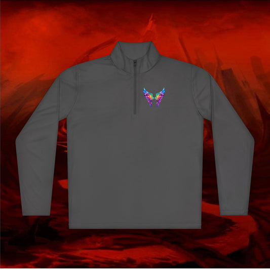 Quarter-Zip Pullover, Liulf Lucifer- Gay Hollywood Collection, Unisex Sweatshirt, LGBTQ Pride Top, Retro Hollywood Sweater, Gay Fashion