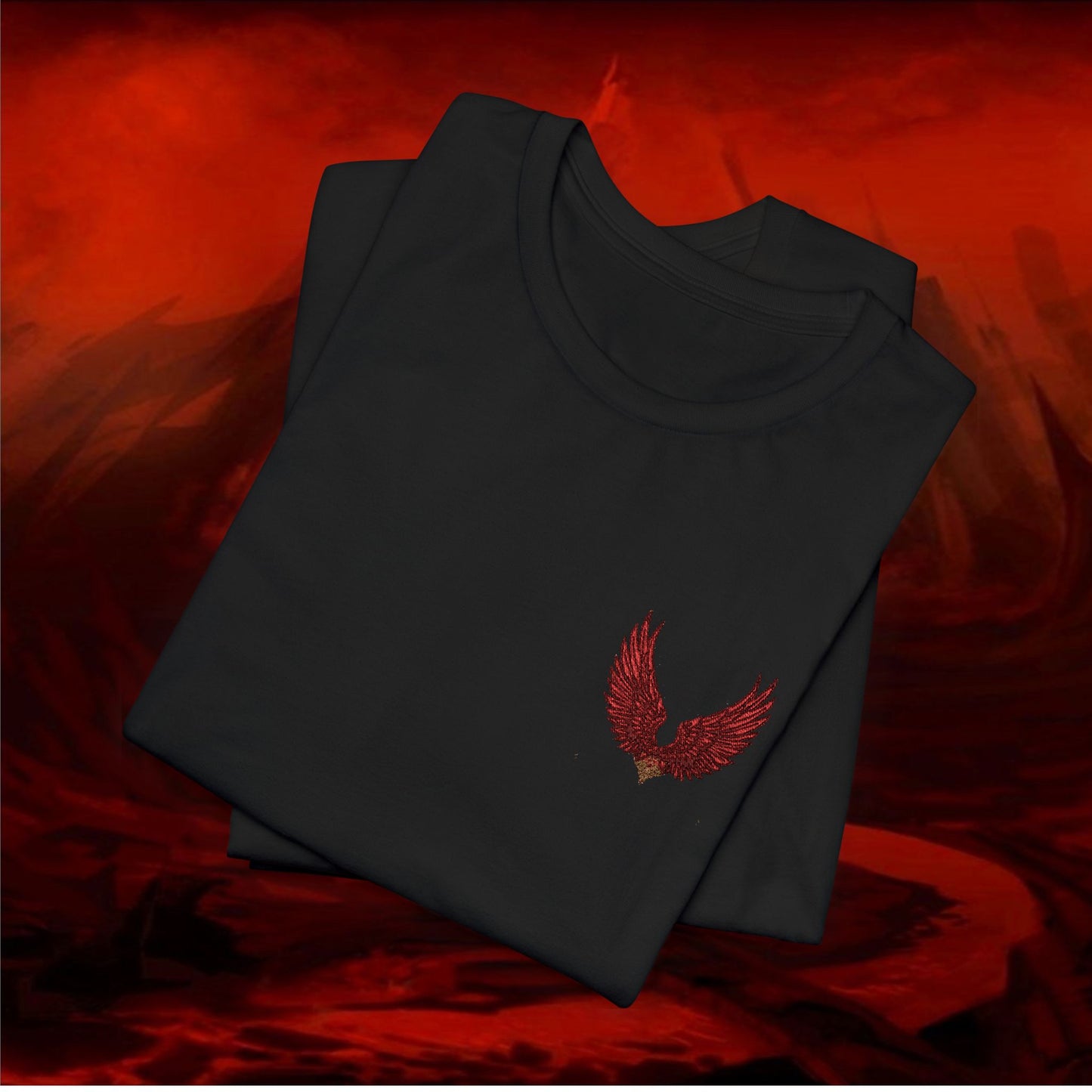 LIULF LUCIFER- LUCIFER-RISE UP COLLECTION- T-shirt