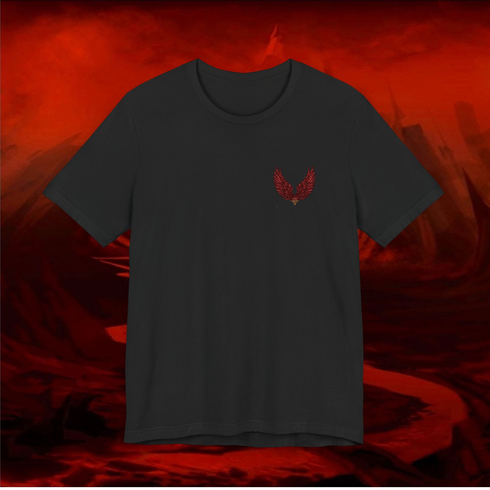 LIULF LUCIFER- LUCIFER-RISE UP COLLECTION- T-shirt