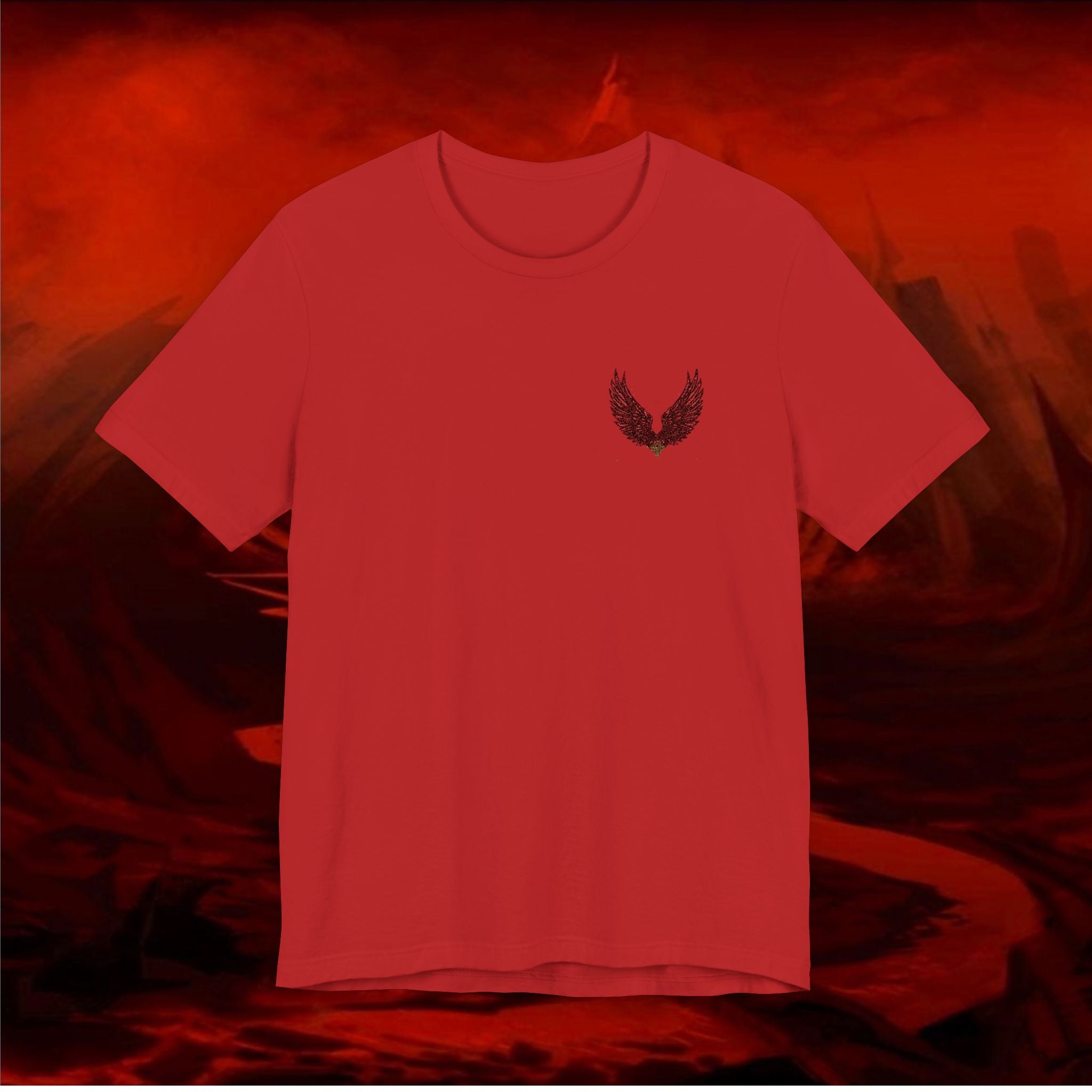 LIULF LUCIFER- LUCIFER-RISE UP COLLECTION- T-shirt