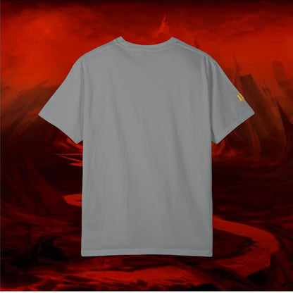 Garment-Dyed T-shirt - LIULF LUCIFER, RISE UP COLLECTION