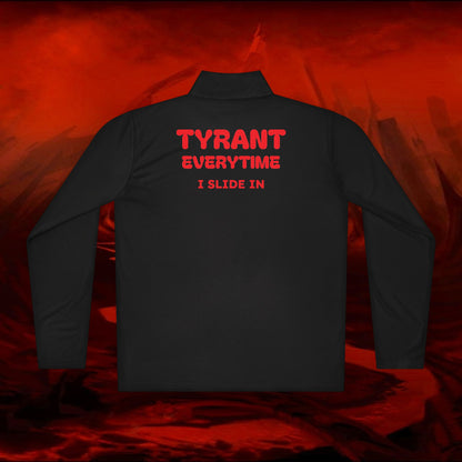 Quarter-Zip Pullover, Liulf Lucifer Merchandise, Tyrant Collection Running Top, Unisex Sweatshirt, Hoodie, Apparel, Clothing, Activewear,