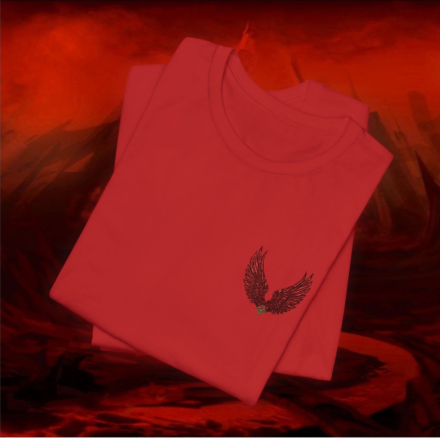 LIULF LUCIFER- LUCIFER-RISE UP COLLECTION- T-shirt