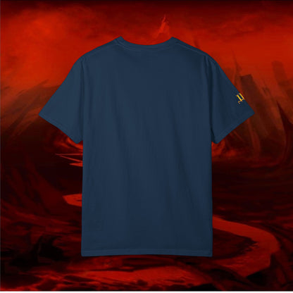 Garment-Dyed T-shirt - LIULF LUCIFER, RISE UP COLLECTION