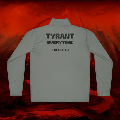 Quarter-Zip Pullover, Liulf Lucifer Merchandise, Tyrant Collection Running Top, Unisex Sweatshirt, Hoodie, Apparel, Clothing, Activewear,