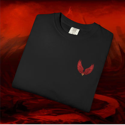 Garment-Dyed T-shirt - LIULF LUCIFER, RISE UP COLLECTION