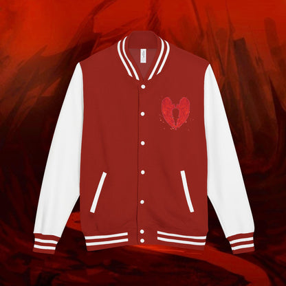 Letterman Jacket, Official Artist Merchandise, Warrior not a Worrier, Liulf Lucifer, Unisex Jacket, Rise up Collection, Heavyweight Coat