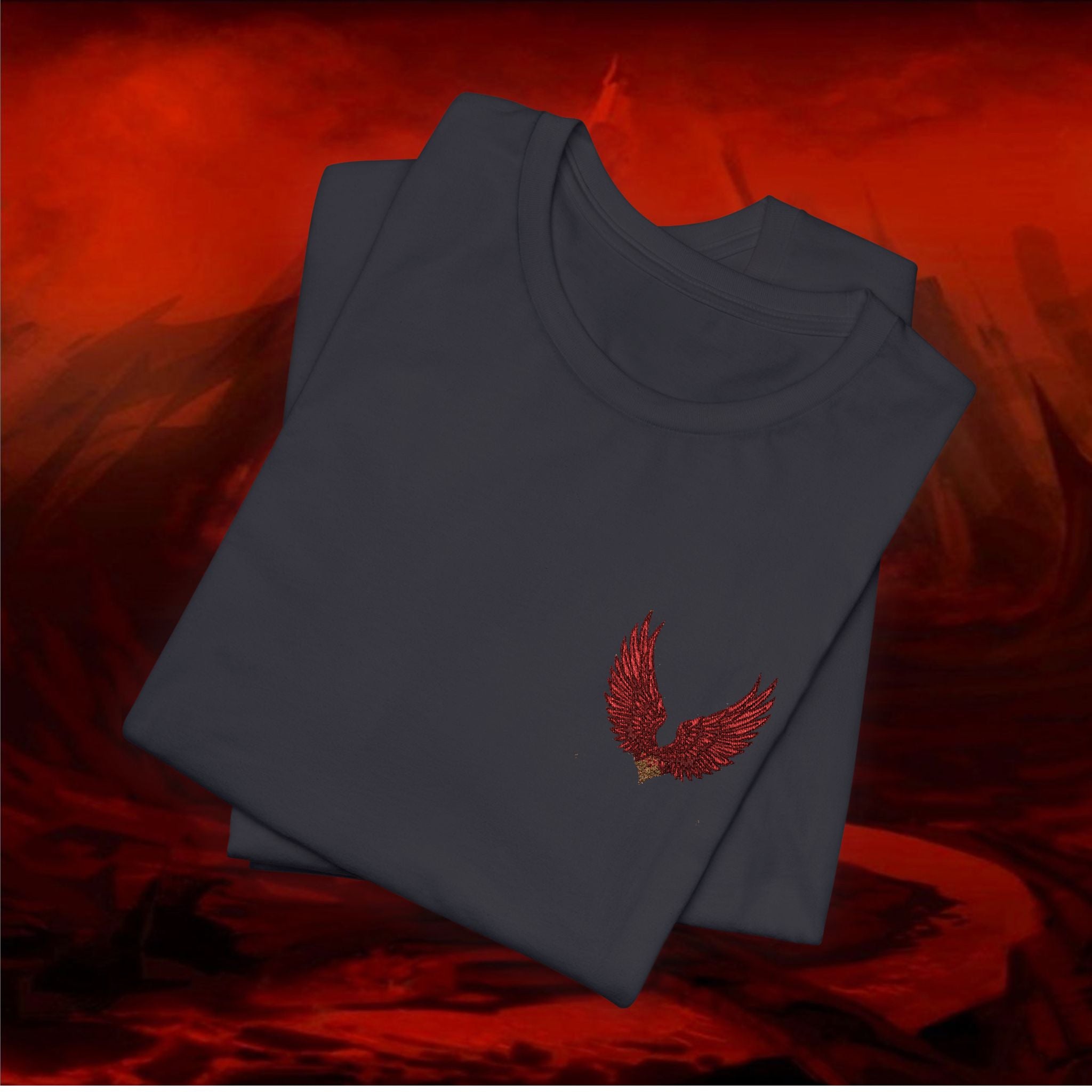 LIULF LUCIFER- LUCIFER-RISE UP COLLECTION- T-shirt