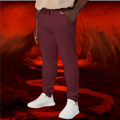 Liulf Lucifer-TYRANT COLLECTION- JOGGERS, Lounge Pants, Comfortable Joggers, Embroidered Sweatpants,