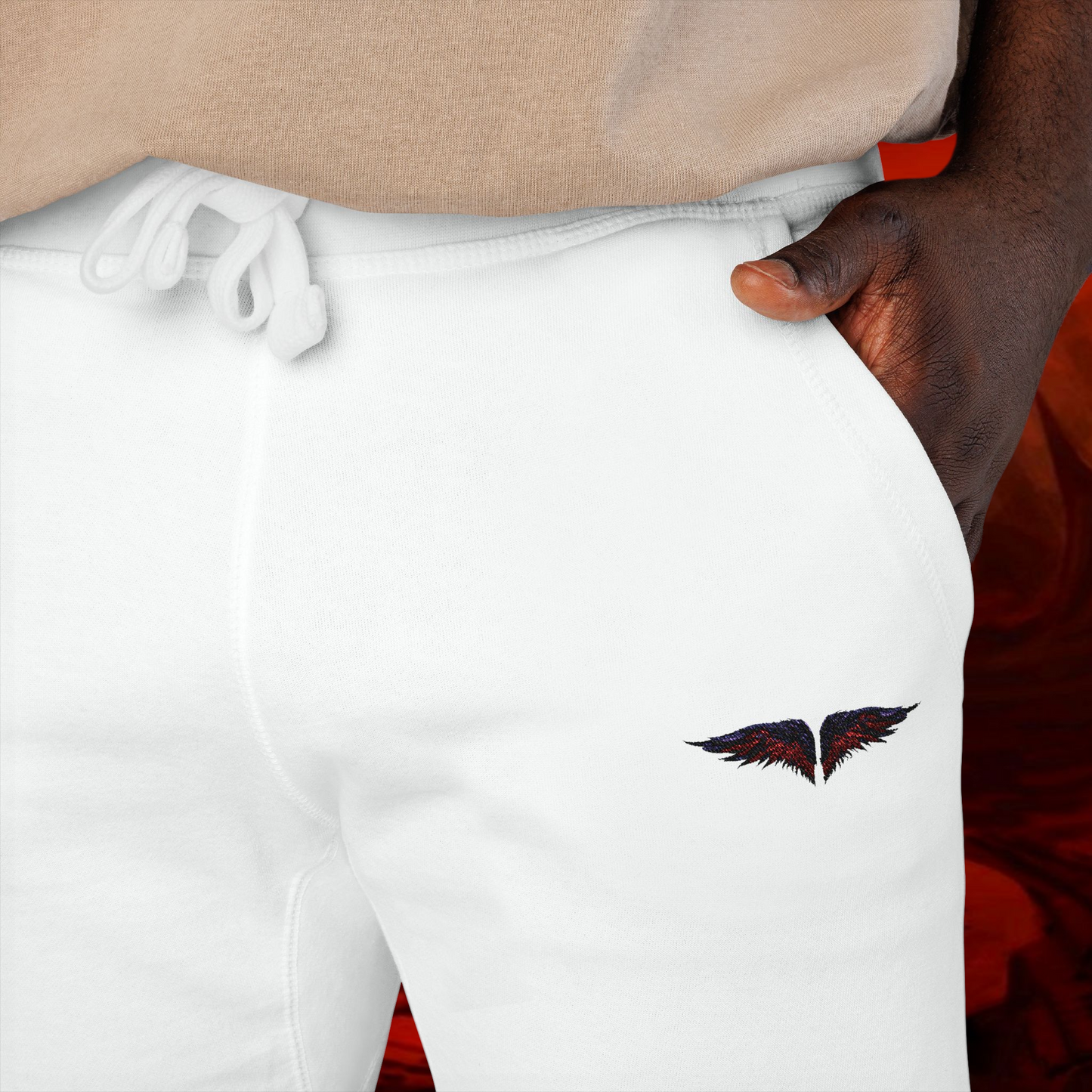 Liulf Lucifer-TYRANT COLLECTION- JOGGERS, Lounge Pants, Comfortable Joggers, Embroidered Sweatpants,