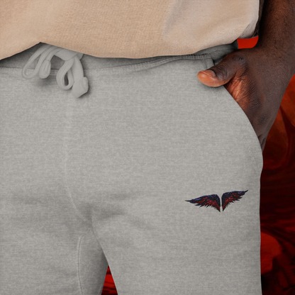 Liulf Lucifer-TYRANT COLLECTION- JOGGERS, Lounge Pants, Comfortable Joggers, Embroidered Sweatpants,