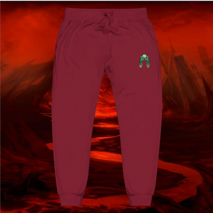 Embroidered Fleece Sweatpants - Liulf Lucifer, Dollar Daddies Collection