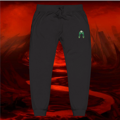Embroidered Fleece Sweatpants - Liulf Lucifer, Dollar Daddies Collection