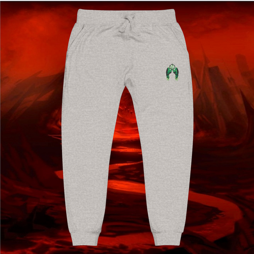 Embroidered Fleece Sweatpants - Liulf Lucifer, Dollar Daddies Collection