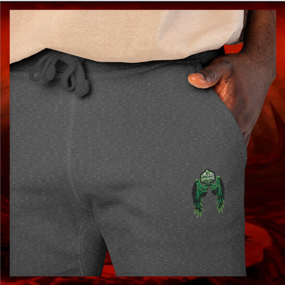 Embroidered Fleece Sweatpants - Liulf Lucifer, Dollar Daddies Collection