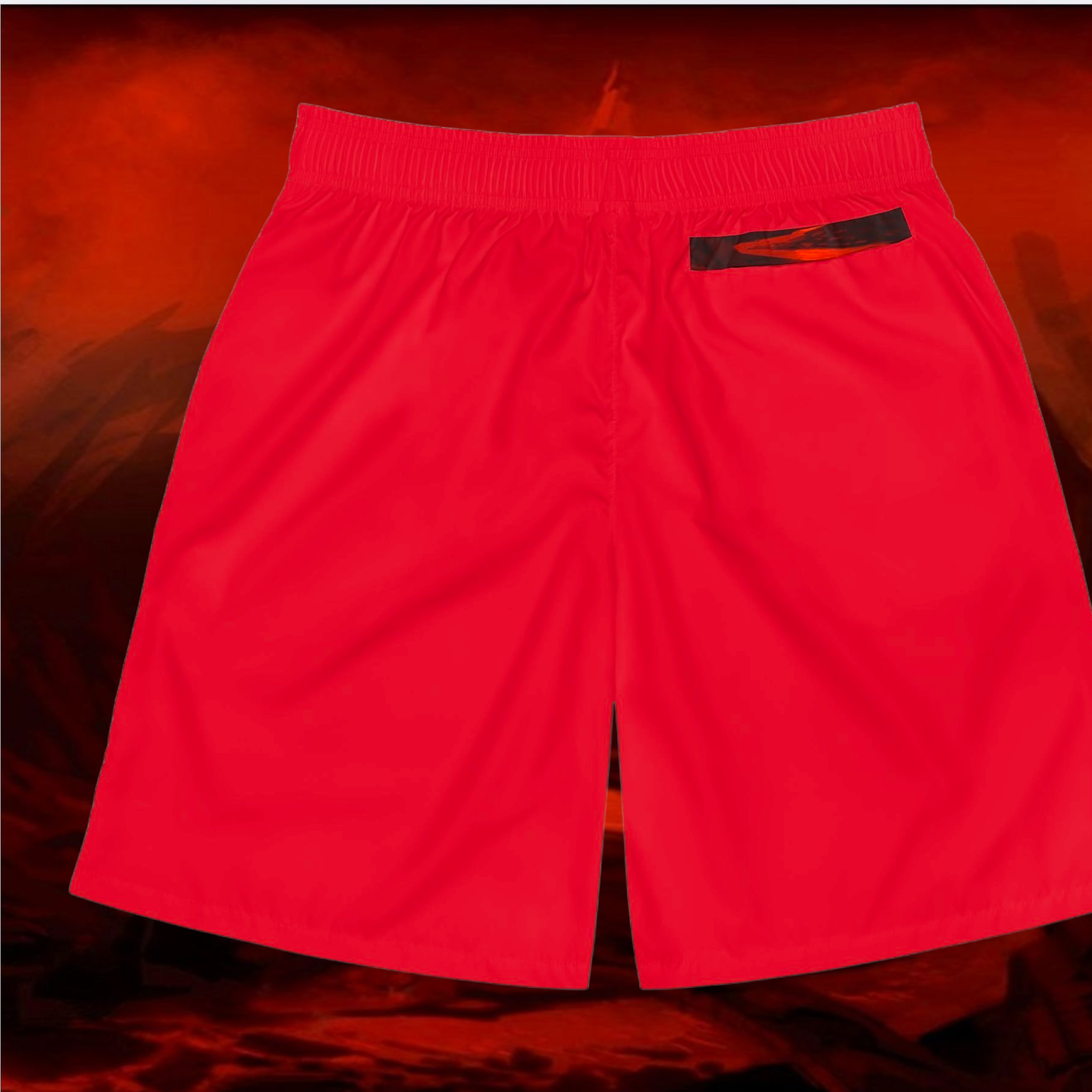 LIULF LUCIFER-TYRANT COLLECTION- SHORTS- RED