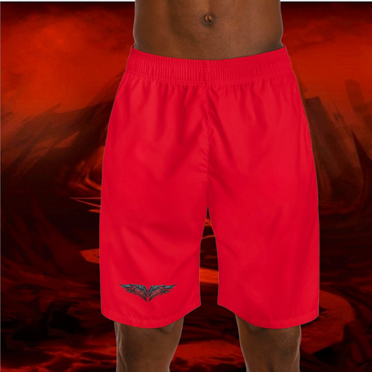 LIULF LUCIFER-TYRANT COLLECTION- SHORTS- RED