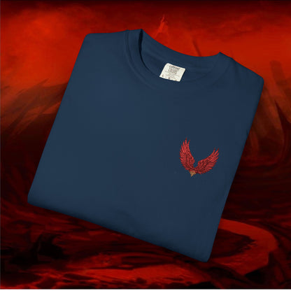 Garment-Dyed T-shirt - LIULF LUCIFER, RISE UP COLLECTION