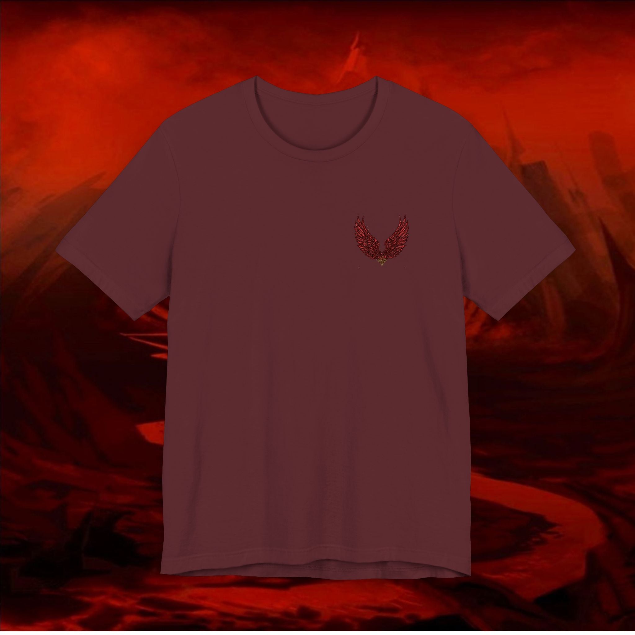LIULF LUCIFER- LUCIFER-RISE UP COLLECTION- T-shirt
