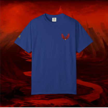 Garment-Dyed T-shirt - LIULF LUCIFER, RISE UP COLLECTION