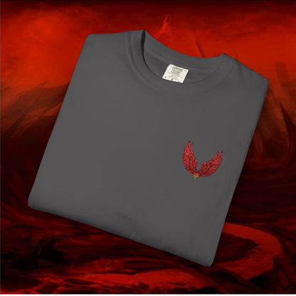 Garment-Dyed T-shirt - LIULF LUCIFER, RISE UP COLLECTION