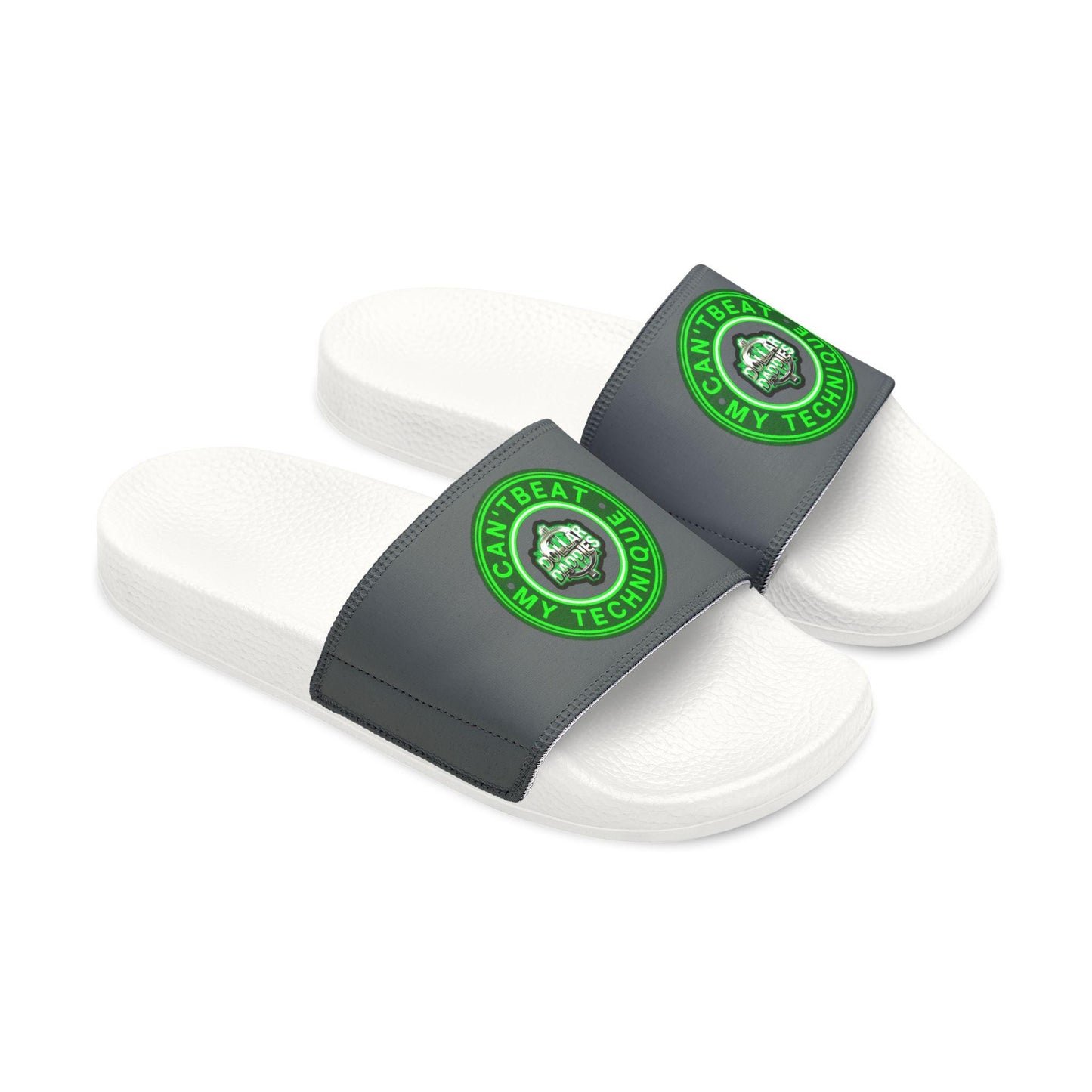 Men's 'cant beat my Technique' Sandals: Removable Straps, Beach Shoes