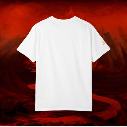 Garment-Dyed T-shirt - LIULF LUCIFER, RISE UP COLLECTION