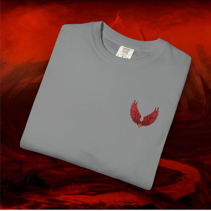 Garment-Dyed T-shirt - LIULF LUCIFER, RISE UP COLLECTION