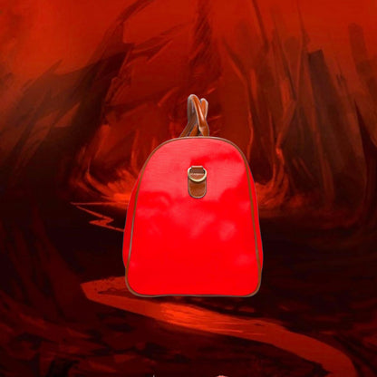 Weekend Bag, Travel Tote, Black Wings Official Merch by Liulf Lucifer, Waterproof Duffel, Artist Gift