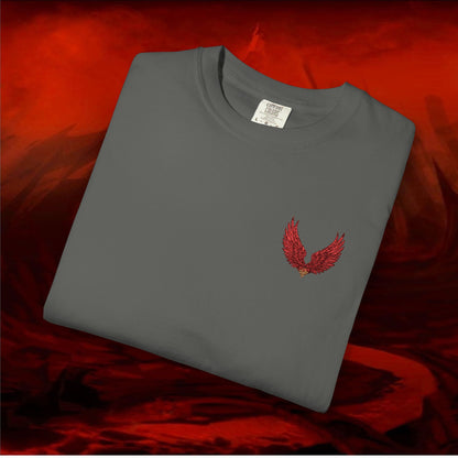 Garment-Dyed T-shirt - LIULF LUCIFER, RISE UP COLLECTION