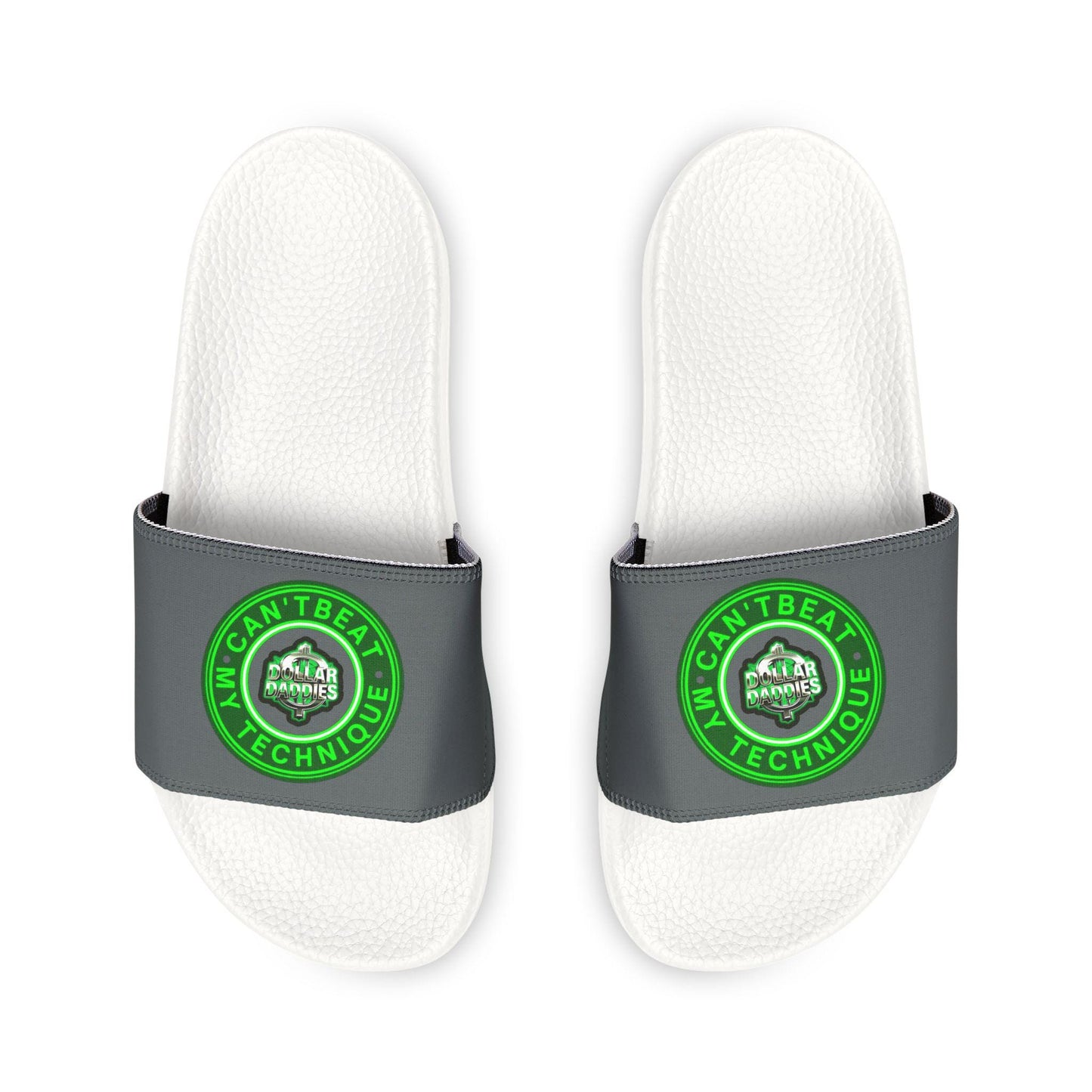 Men's 'cant beat my Technique' Sandals: Removable Straps, Beach Shoes