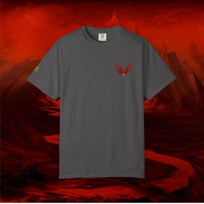 Garment-Dyed T-shirt - LIULF LUCIFER, RISE UP COLLECTION