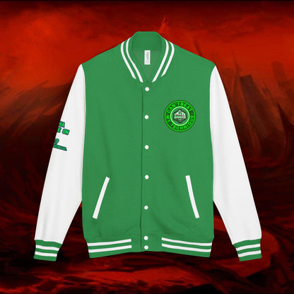 Letterman Jacket,DOLLAR DADDIES Collection,Unisex Jacket,Heavyweight Coat,Official Artist Merch,Black,Grey,Varsity Outerwear,Music Fan