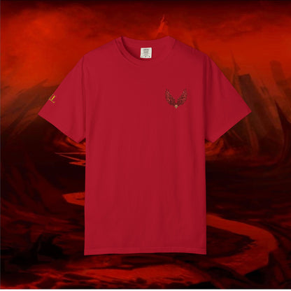 Garment-Dyed T-shirt - LIULF LUCIFER, RISE UP COLLECTION