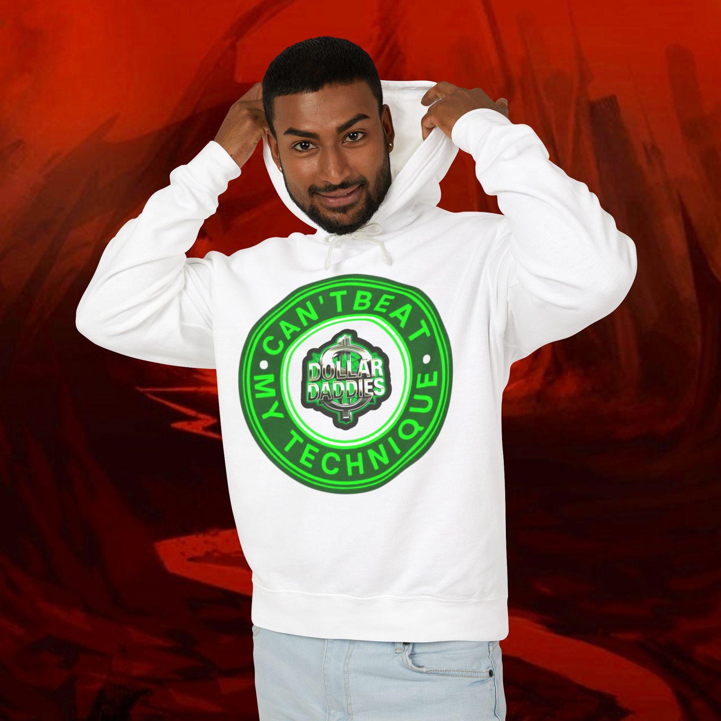 Liulf Lucifer Lightweight Hoodie, Dollar Daddies Collection Merch, Unisex Sweatshirt, Hooded Jumper, Gift for Music Fans