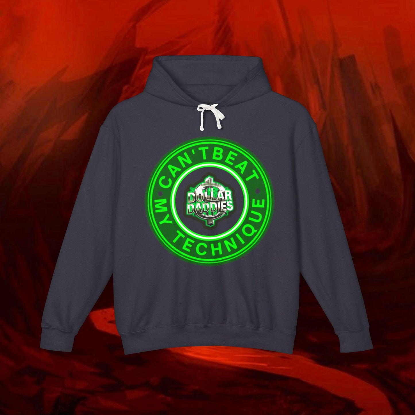 Liulf Lucifer Lightweight Hoodie, Dollar Daddies Collection Merch, Unisex Sweatshirt, Hooded Jumper, Gift for Music Fans