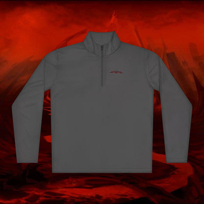 Moisture-Wicking Quarter-Zip Pullover: Liulf Lucifer Tyrant Collection