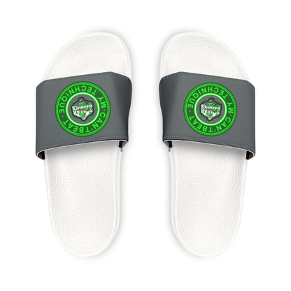 Men's 'cant beat my Technique' Sandals: Removable Straps, Beach Shoes