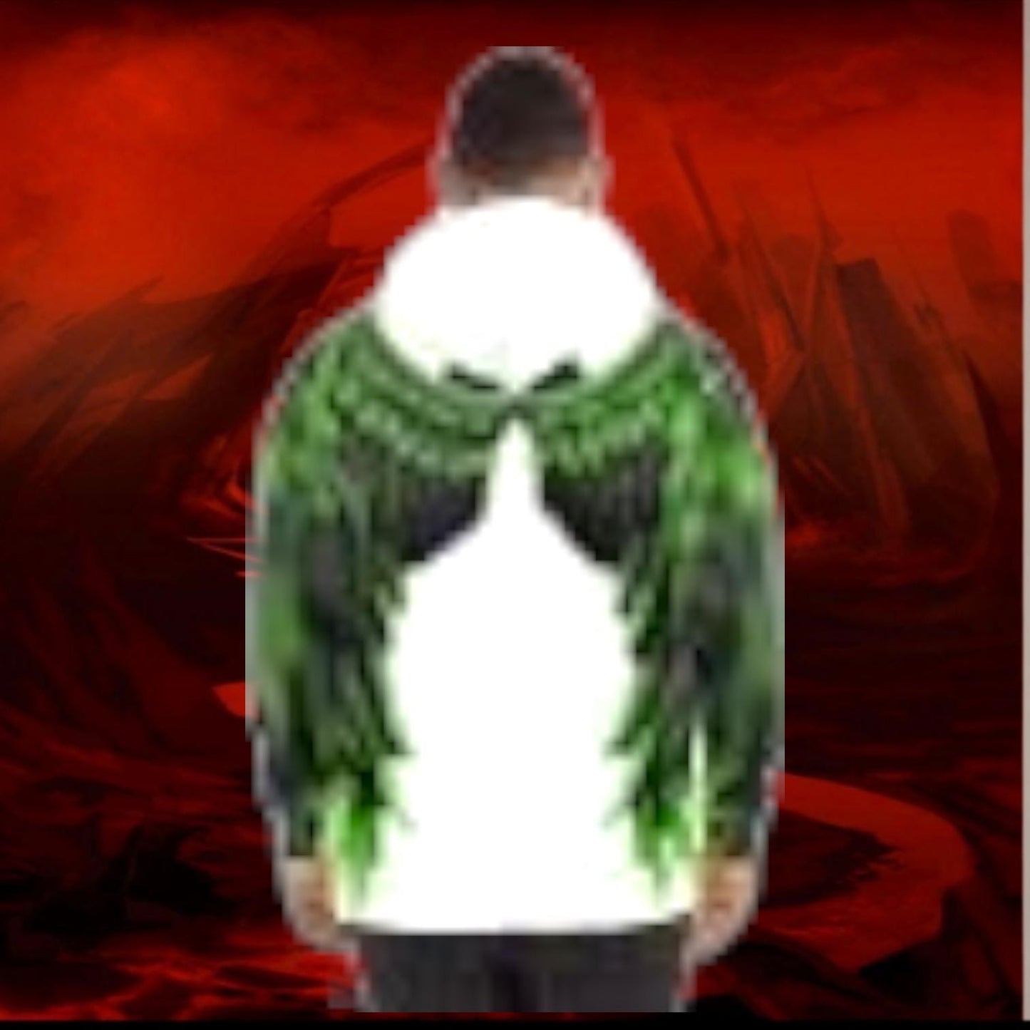 Dollar Daddies Wing Hoodie: Lucifer Fashion Pullover