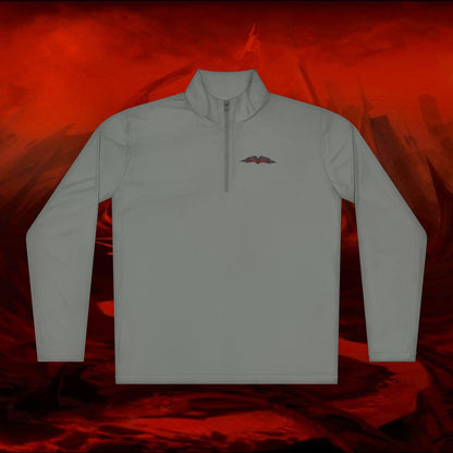 Moisture-Wicking Quarter-Zip Pullover: Liulf Lucifer Tyrant Collection