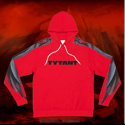 Black Tyrant Wings Hoodie: Liulf Lucifer Gothic Fashion